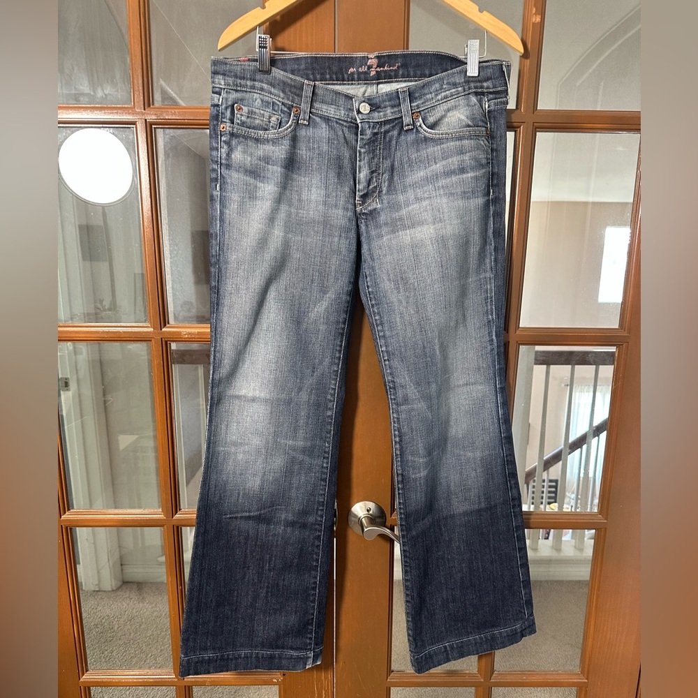 7 For All Mankind Women's Blue Jeans